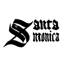 Santa monica. Un proyecto de Tipografía, Caligrafía, Diseño, Diseño gráfico y Diseño industrial de Luis A. Guillén - 11.03.2023
