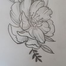 Meu projeto do curso: Tatuagem para principiantes. Tattoo Design project by Camila Valore - 03.10.2023