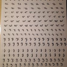 Mi proyecto del curso: Lettering en pequeño formato. Un progetto di Illustrazione tradizionale, Lettering, H e lettering di Milagros - 11.03.2023
