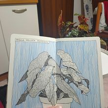 Il mio progetto del corso: Diario illustrato: riempi il tuo sketchbook di esperienze. Un progetto di Illustrazione tradizionale, Bozzetti, Disegno, Sketchbook e Illustrazione con inchiostro di Stefania Rinaldi - 12.03.2023