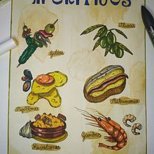 APERITIVOS. Un proyecto de Ilustración tradicional de Basilio - 12.03.2023