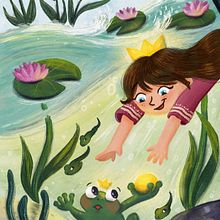 My project for course: Children’s Illustration with Procreate: Paint Magical Scenes. Un proyecto de Ilustración tradicional, Ilustración digital, Ilustración infantil, Pintura digital y Álbum ilustrado						 de Işınsu Deniz Türk - 11.03.2022