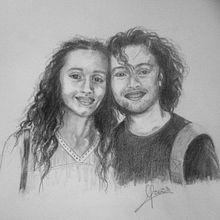 Il mio progetto del corso: Disegno di ritratti artistici: cattura espressioni autentiche. Traditional illustration, Fine Arts, Sketching, Pencil Drawing, Drawing, Portrait Drawing, Realistic Drawing, Artistic Drawing, and Figure Drawing project by Claudia Foroni - 03.12.2023