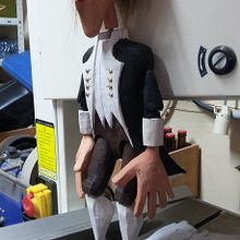 Marionettes I've already made. Woodworking project by Johan Vanhaeverbeke - 03.12.2023