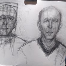 My project for course: Graphite Drawing Techniques for Planar Portraiture. Sketching, Portrait Drawing, Realistic Drawing, and Artistic Drawing project by Aras Saber - 03.05.2023
