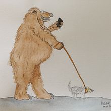 Mijn project van de cursus: Illustratietechnieken om je creativiteit de vrije loop te laten. Design, Traditional illustration, Fine Arts, Painting, Creativit, Creating with Kids, and Sketchbook project by Kroko Frog - 03.13.2023