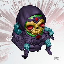 MODOK / SKELETOR. Un projet de 3D de Francisco Garrido Barroso - 13.03.2023
