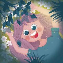 Illustration - soaking up the sun in the garden. Un proyecto de Ilustración tradicional de Beck Buick - 13.03.2023