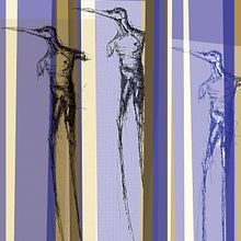The Heron King and others - digitally manipulated drawings. Een project van  Artistieke tekening y Digitale tekening van Allan Davies - 13.03.2023