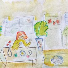 Mi proyecto del curso: Sketchbook para explorar tu estilo de dibujo. Traditional illustration, Sketching, Creativit, Drawing, Watercolor Painting, and Sketchbook project by Andrea Domínguez - 03.13.2023