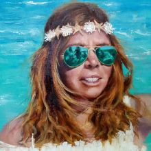 My project for course: Contemporary Oil Portraiture. Un proyecto de Ilustración tradicional, Bellas Artes, Pintura y Pintura al óleo de cristina santiago - 13.03.2023