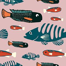 Meu projeto do curso: Design de estampa para superfície têxtil com Photoshop. Traditional illustration, Costume Design, Pattern Design, Fashion Design, and Digital Illustration project by Giovana Bueno - 03.13.2023