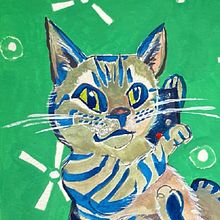 The Kind of Cat Call You Actually Want. Un progetto di Illustrazione tradizionale, Belle arti, Pittura e Pittura gouache di immanjue - 09.03.2023