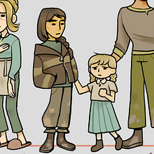 THG: Character Designs. Un proyecto de Ilustración tradicional y Diseño de personajes de Katherine Elliott - 13.03.2023