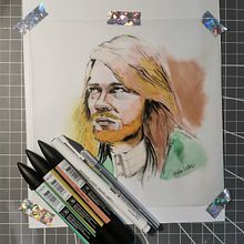 My project for course: Intro to Portrait Sketching: Draw in Real-Time. Sketching, Drawing, Portrait Drawing, Ink Illustration, and Colored Pencil Drawing project by Alena Škutchanová - 03.14.2023