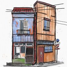 My project for course: Expressive Architectural Sketching with Colored Markers. Sketching, Drawing, Architectural Illustration, Sketchbook & Ink Illustration project by John Meier - 03.14.2023