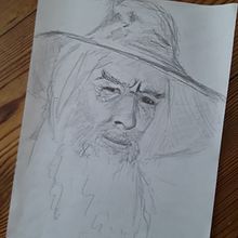 Mein Abschlussprojekt für den Kurs: Skizzenbuch für Porträts: Erkunde das menschliche Gesicht. Sketching, Drawing, Portrait Drawing, Artistic Drawing, and Sketchbook project by Manu - 03.14.2023