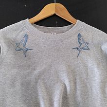 Mon projet du cours : Broderie artisanale sur vêtements : créez une composition. Un proyecto de Bordado, Upc, cling y Diseño textil de Solveig Debrock - 14.03.2023
