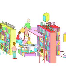 Music Library  Ein Projekt aus dem Bereich Traditionelle Illustration von rosie.olivialyon - 14.03.2023
