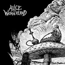 Alice in Wonderland. Un progetto di Illustrazione tradizionale, Illustrazione con inchiostro, Illustrazione infantile e Disegno di Alberto Russo - 14.03.2023