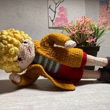 Mi proyecto del curso: Amigurumi: diseño de ropa, pelo y complementos. Un proyecto de Artesanía, Diseño de juguetes, Tejido, Crochet, Amigurumi y Diseño textil de Elizabeth Jaime - 09.03.2023