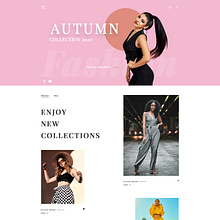 Fashion Online Store Website Concept. Un progetto di Design, UX / UI, Br, ing, Br, identit, Graphic design, Design industriale, Multimedia, Web design, Creatività e Design digitale di karthi keyan - 14.03.2023