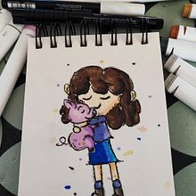 Mijn project van de cursus: Inleiding tot kinderillustratie. Traditional illustration, Fine Arts, Painting, Pencil Drawing, Drawing, Children's Illustration, and Narrative project by Claudia Cornelissen -Boumans - 03.15.2023