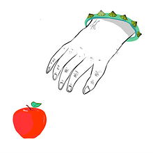 La mano. Traditional illustration, Motion Graphics, Animation, Interactive Design, and Character Animation project by Salva Insa - 03.15.2023