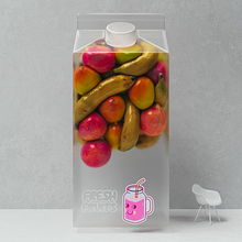 Fresh Fruits. 3D, Animation, and Motion Graphics project by Rada - 03.15.2023