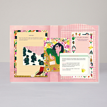 Kit de exploración (set de papelería interactiva). Un proyecto de Escritura, Diseño de papelería				 y Escritura creativa de Aniko Villalba - 01.03.2022