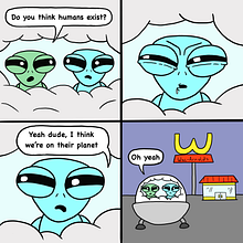 Do Humans Exist?. Un projet de Illustration traditionnelle de joaquinrosendo - 16.03.2023