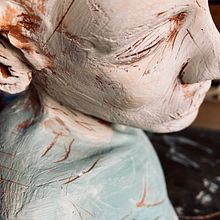 Meu projeto do curso: Introdução à escultura figurativa com argila . Arte plastice și Sculptură de Sílvia Moldes Matias - 03.25.2023