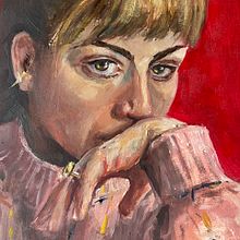 My project for course: Portrait Painting with Oil: Explore Light and Shade. Fine Arts, Painting, and Oil Painting project by Antonia Faust - 03.16.2023