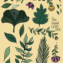Mi proyecto del curso: Retrato ilustrado con elementos botánicos. Un progetto di Illustrazione tradizionale, Illustrazione digitale, Illustrazione botanica e Disegno digitale di Giu Inturrisi - 16.03.2023