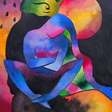 Mon projet du cours : Illustration artistique à l'encre de Chine et à l'aquarelle. Traditional illustration, Drawing, Watercolor Painting & Ink Illustration project by Nathalie Crombez - 03.16.2023