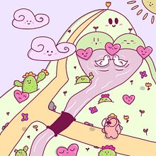 Mein Abschlussprojekt für den Kurs: Illustration im Kawaii-Stil: Gestalte niedliche Welten, die Freude bereiten. Een project van Ontwerp van personages, Digitale illustratie y Manga van captaineifler - 16.03.2023