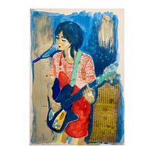 Rocker I. Projekt z dziedziny Trad, c i jna ilustracja użytkownika Ana França - 17.03.2023