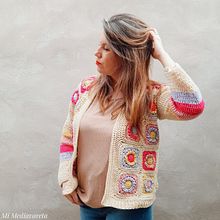 Saco Juliette. Crochet, Fiber Arts, and Costume Design project by Yohana Villalba - 03.17.2023