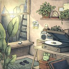 My project for course: Moody Digital Illustration with Procreate. Projekt z dziedziny Trad, c, jna ilustracja, Ilustracja c, frowa, R, sunek c, frow, Sketchbook i Narracja użytkownika affatatofrancesca - 17.03.2023