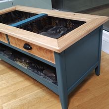 Mi proyecto del curso: Restauración y transformación de mesa. Un progetto di Artigianato, Design e creazione di mobili, Interior design, DIY, Falegnameria , Upc e cling di josema82 - 17.03.2023