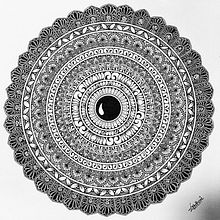 My project for course: The Art of Mandala Drawing: Create Geometric Patterns. Un proyecto de Dibujo e Ilustración con tinta de chandnigodhani28 - 17.03.2023