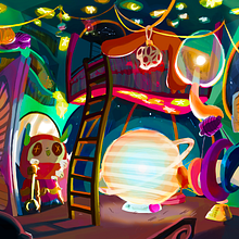 Environment Design Assignment!. Digital Illustration, and Traditional illustration project by Nikki P - 03.17.2023