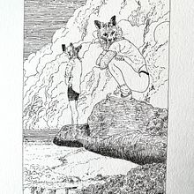 Fairytale illustration . Traditional illustration & Ink Illustration project by Matthew Taylor - 03.17.2023