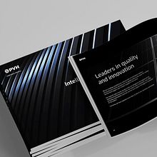 Folleto corporativo de PV Hardware. Un proyecto de Diseño gráfico y Diseño editorial de Silvia López - 17.03.2023
