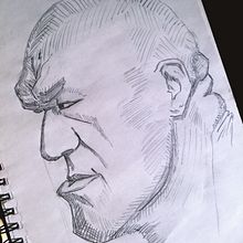 Mi proyecto del curso: Sketchbook de retrato: explora el rostro humano. Sketching, Drawing, Portrait Drawing, Artistic Drawing, and Sketchbook project by 3dsamichay - 03.17.2023