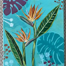 My project for course: Botanical Painting with Acrylic. Traditional illustration, Fine Arts, Painting, Acr, lic Painting, and Botanical Illustration project by sirancao127 - 03.18.2023