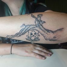 Mi proyecto del curso: Tatuaje para principiantes. Tattoo Design, and Traditional illustration project by Sebastian Huidobro Zenteno - 03.18.2023