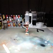 My project for course: Introduction to Painting Miniatures. Arts, Crafts, Fine Arts, Sculpture, and Decorative Painting project by Eissa Yousef - 03.14.2023