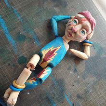 Mi proyecto del curso: Fabricación de marionetas de madera desde cero. Projekt z dziedziny Craft i Obróbka drewna użytkownika Ana Montes - 26.03.2023