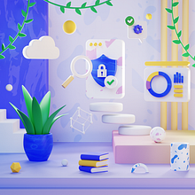 My project for course: 3D Modeling: Create Colorful and Joyful Objects. Projekt z dziedziny 3D, Ilustracja c, frowa i  Modelowanie 3D użytkownika poghirca - 18.03.2023
